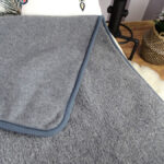 Plain Merino Woollen blanket