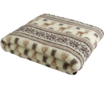 Brown and White Merino Wool blanket - Image 2