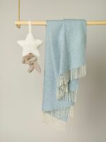 Baby 100% Merino Wool Throw Blanket, Baby Collection - Bronte by Moon - Image 2