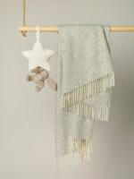 Baby 100% Merino Wool Throw Blanket, Baby Collection - Bronte by Moon - Image 5