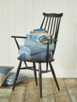 Saffron 100% Merino Wool Cushion with Feather filling, Harlequin Collection - Bronte by Moon - Image 4