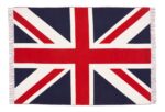 Union Jack 100% Merino Wool Throw, Blanket - Bronte by Moon - Image 4