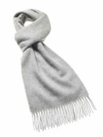 100% Merino Lambswool Scarf, Plain Colour Collection - Made by Bronte by Moon in UK - Image 3