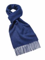 100% Merino Lambswool Scarf, Plain Colour Collection - Made by Bronte by Moon in UK - Image 8