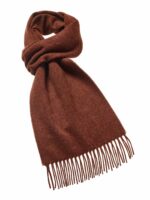100% Merino Lambswool Scarf, Plain Colour Collection - Made by Bronte by Moon in UK - Image 13