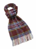 100% Merino Lambswool Scarf, Tartan Collection - Made by Bronte by Moon - Image 12
