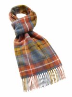 100% Merino Lambswool Scarf, Tartan Collection - Made by Bronte by Moon - Image 11