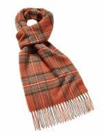 100% Merino Lambswool Scarf, Tartan Collection - Made by Bronte by Moon - Image 10