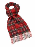 100% Merino Lambswool Scarf, Tartan Collection - Made by Bronte by Moon - Image 15