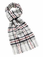 100% Merino Lambswool Scarf, Tartan Collection - Made by Bronte by Moon - Image 3