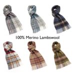 100% Merino Wool Scarf, National Trust Collection - Bronte by Moon - Image 2