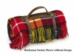Royal Stewart tartan,Black Watch Tartan,Dress Stewart Tartan,Dress Gordon Tartan Wool Throw Blanket, Tartan Collection - Bronte by Moon - Image 10