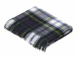 Dress Gordon Scottish Tartan Throw Blanket 100% Merino Lambswool, Made by Bronte by Moon in UK - Tartan collection
