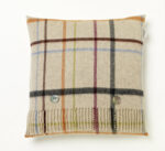 100% Merino Lambswool  Wool Multi Spot Cushion/Pillow double side with Real Feather,Made By Bronte By Moon in UK - Image 6