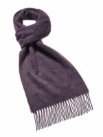 100% Merino Lambswool Scarf, Plain Colour Collection - Made by Bronte by Moon in UK - Image 11
