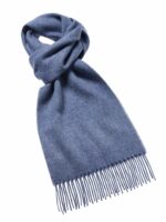 100% Merino Lambswool Scarf, Plain Colour Collection - Made by Bronte by Moon in UK - Image 7