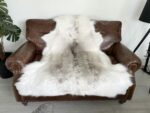 White Scandinavian Reindeer rug leather 100% Real soft and fluffy - Premium Quality - Image 3