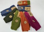 Multicolour Merino Wool Socks, Extra Thick Socks, Trekking Socks, Unisex Socks, Winter Socks