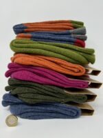 Multicolour Merino Wool Socks, Extra Thick Socks, Trekking Socks, Unisex Socks, Winter Socks - Image 2