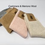 Multicolour Cashmere & Merino Wool Socks, Extra Soft Socks, Unisex Socks, Winter Socks, Bed Socks