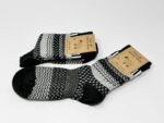 Merino Wool Socks, Scandinavian Pattern Socks, Soft Warm Wool Socks, Unisex Winter Socks - Image 6