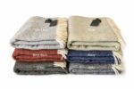 Bronte by Moon Brick Shetland Wool Throw Blanket – Made in England - Image 2