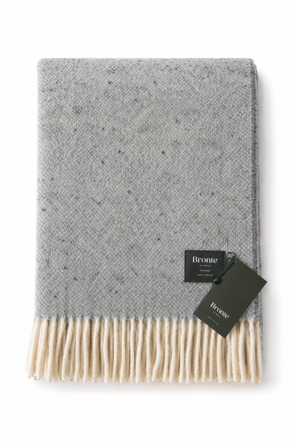 1 Image May 9, 2026, 02_41_00 PM Bronte by Moon Duck Egg Shetland Wool Throw Blanket – Made in England - Image 1