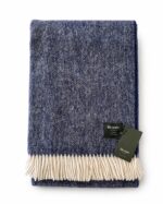 Bronte by Moon Brick Shetland Wool Throw Blanket – Made in England - Image 7
