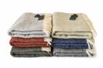 Bronte by Moon Shetland Wool Throw Blanket – Made in England